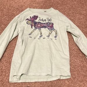 Jackson Hole, Wyoming long sleeve shirt